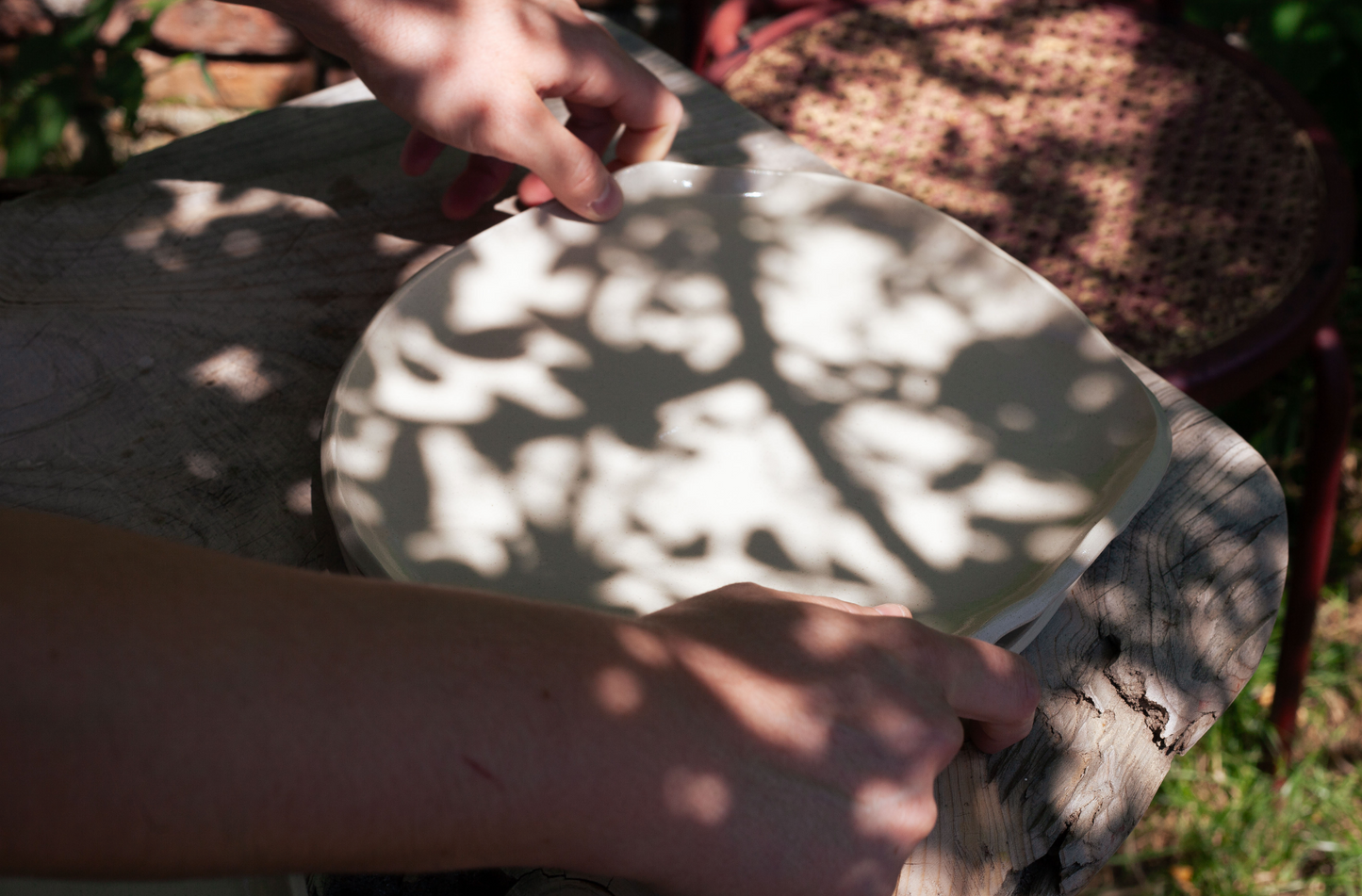 GRANDE ASSIETTE nature