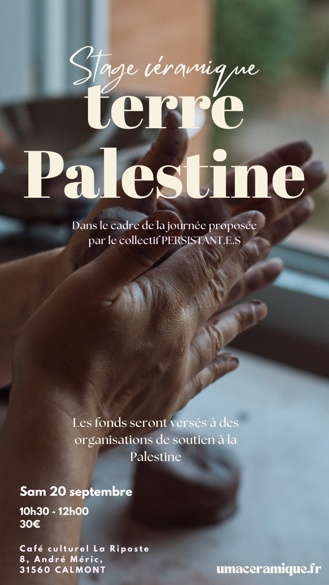 Stage adultes Terre Palestine