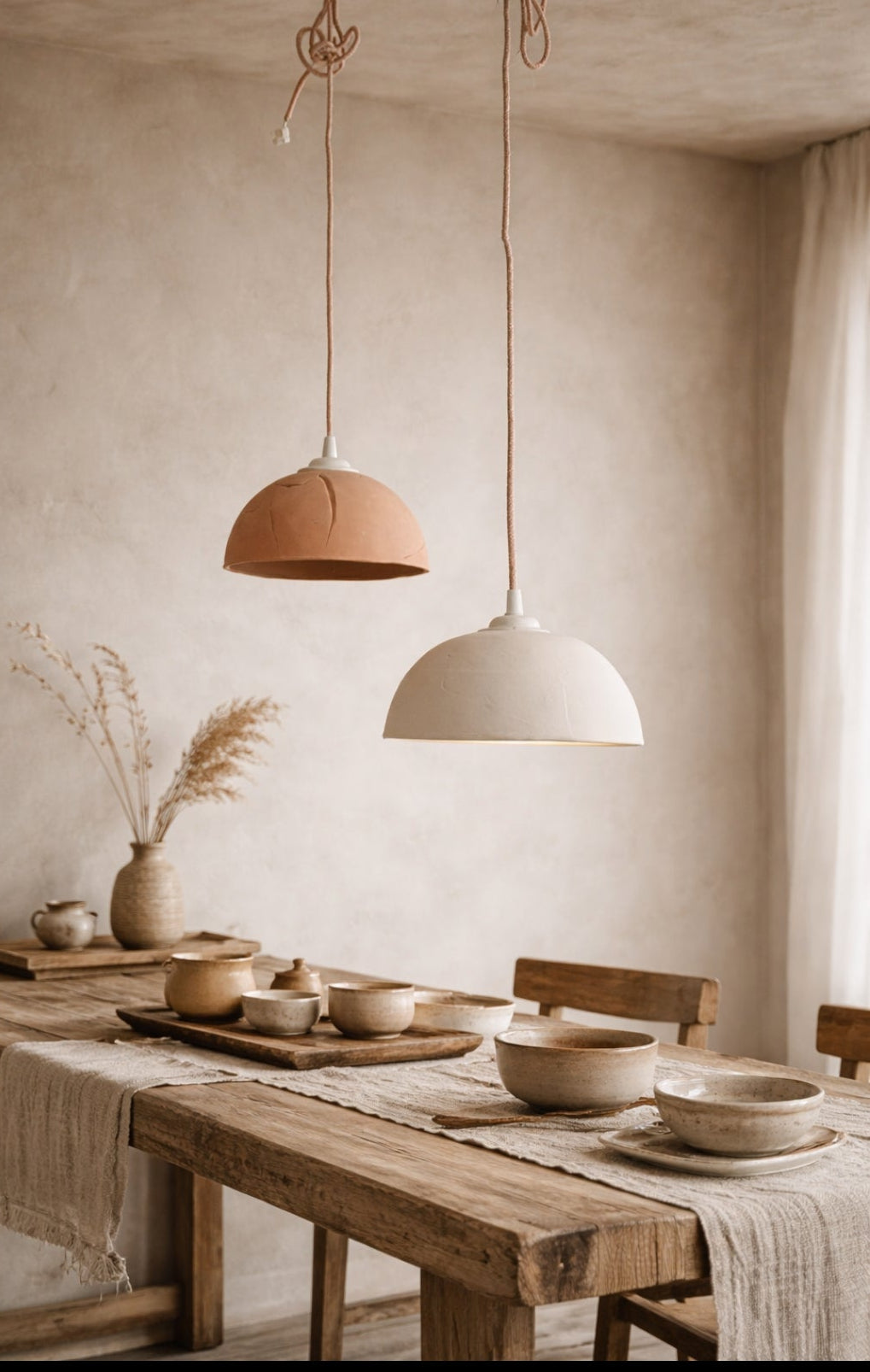 Abats-jours demi cercle