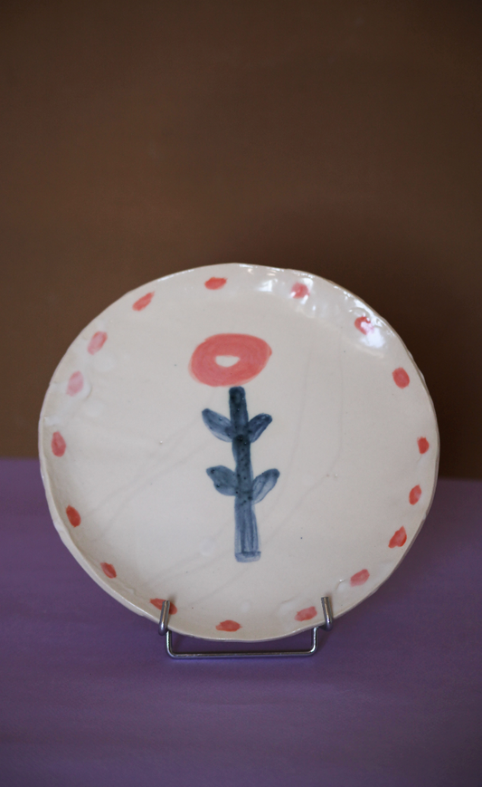 ASSIETTE fleur