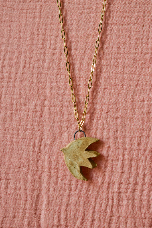 collier oiseau