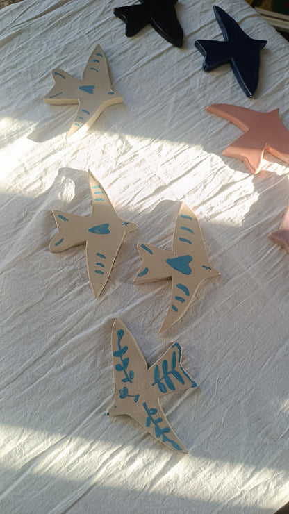 Oiseaux déco murale