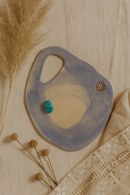 Planche a découper lila